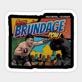 Cody Brundage Comic Book Sticker